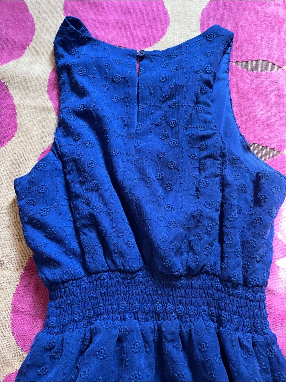 BB Dakota Steve Madden Cinch Waist Ruffle Hem Dress - Picture 4 of 5